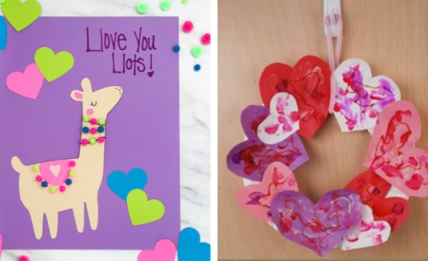 easy crafts for Valentine's Day