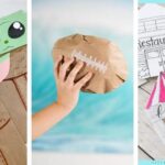 brown paper bag uses collage