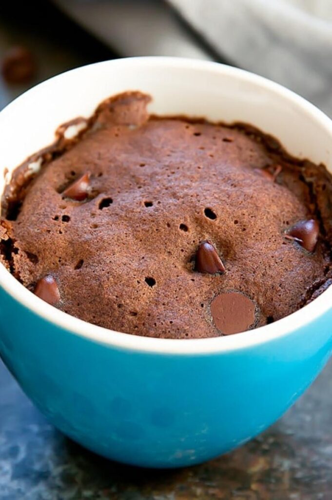 chocolate 3-ingredient mug cake
