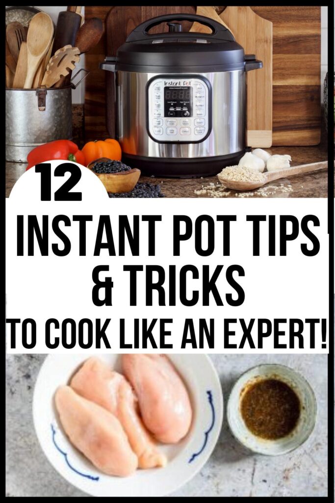 Instant Pot ideas and tips pin image A