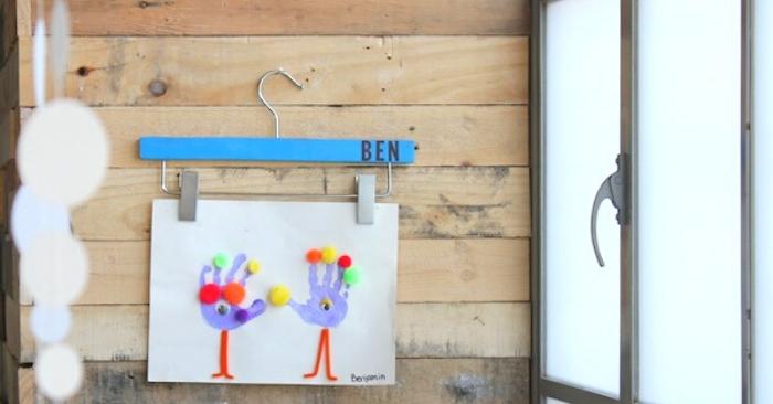 11 Genius Kids’ Art Display Ideas to Reduce Clutter