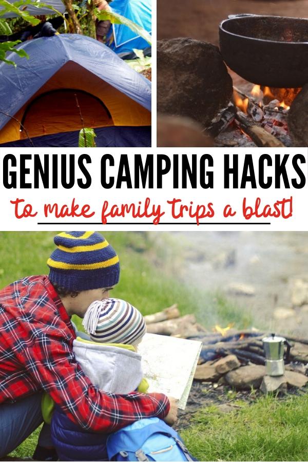 Genius Camping Hacks Pin Image B