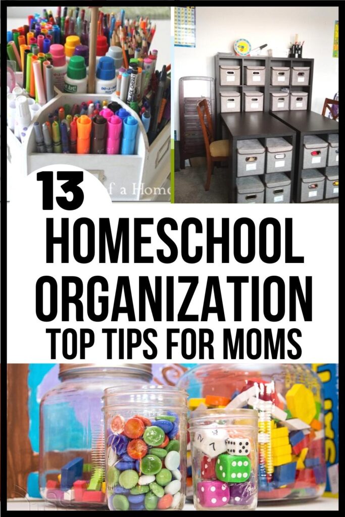 10 Homeschool Organization Ideas - Best Homeschool Organization for Small  Spaces