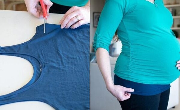 Maternity clothes hacks featured image