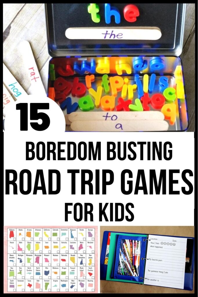 Road trip games for kids pin image A
