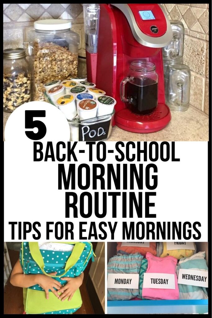 5 Tips For an Easy Back to School Morning Routine