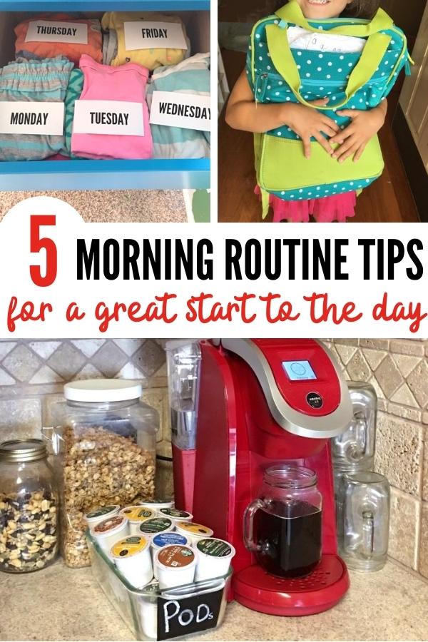 5 Tips For an Easy Back to School Morning Routine