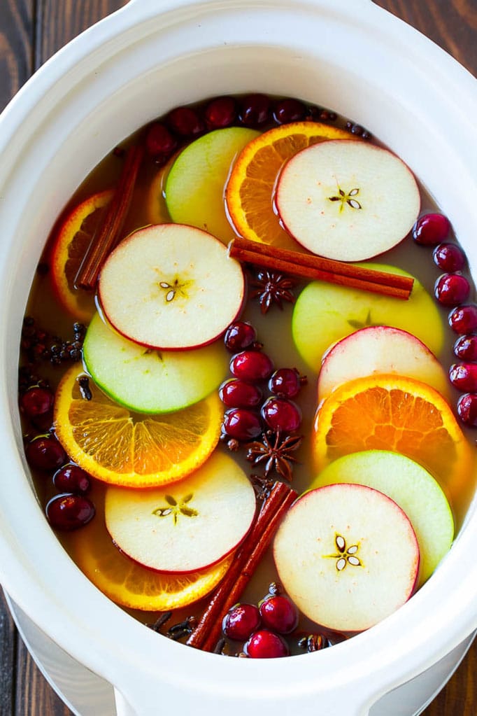 Slow cooker apple cider