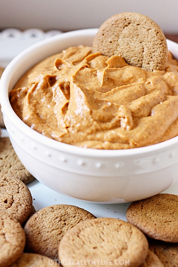 Fluffy pumpkin dip