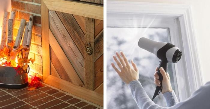 15 Low-Tech Drafty Window and Door Fixes for a Cozy Home