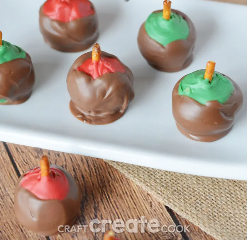 caramel apple truffle