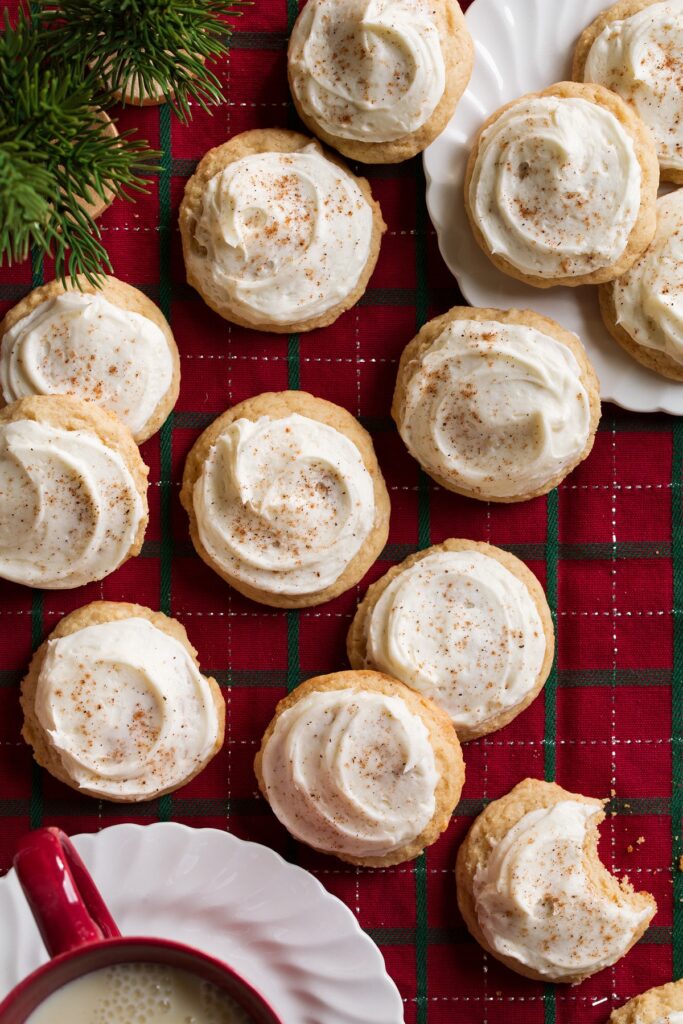 Easy Christmas Cookie Recipes That You'll Love for Years - eggnog cookies