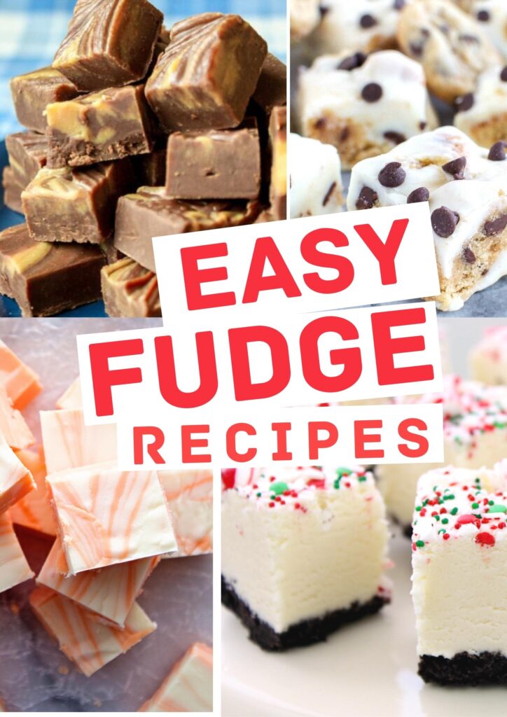 fudge recipes pin image