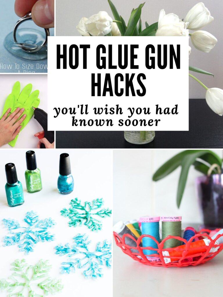 17 Hot Glue Gun Hacks That'll Change Your Life (Things to do with Hot Glue)