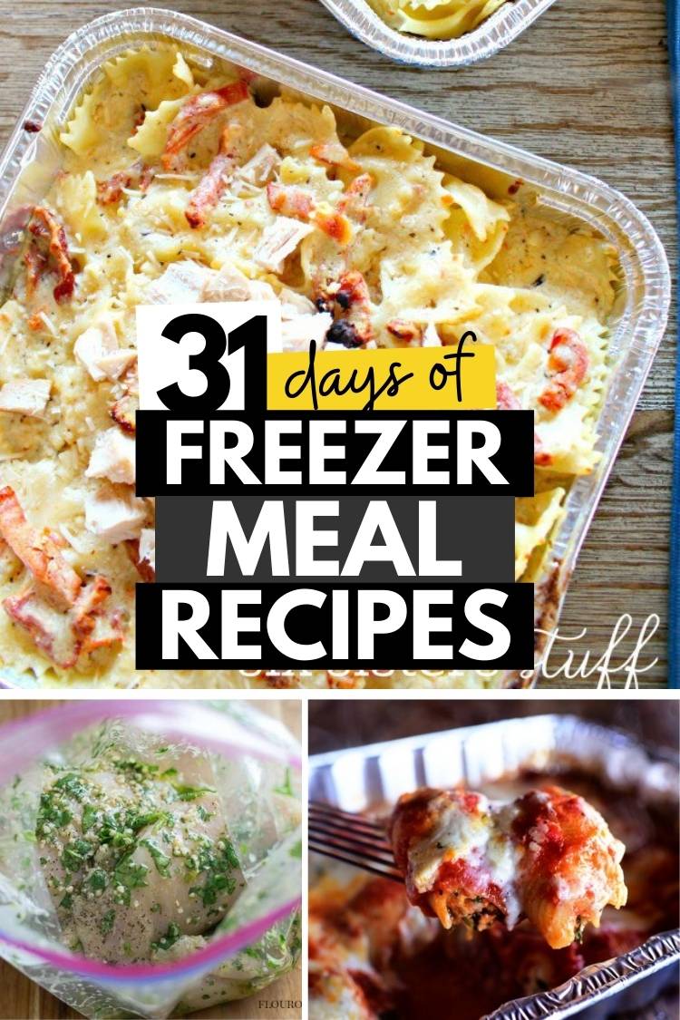 freezer meal recipes you can make for a month