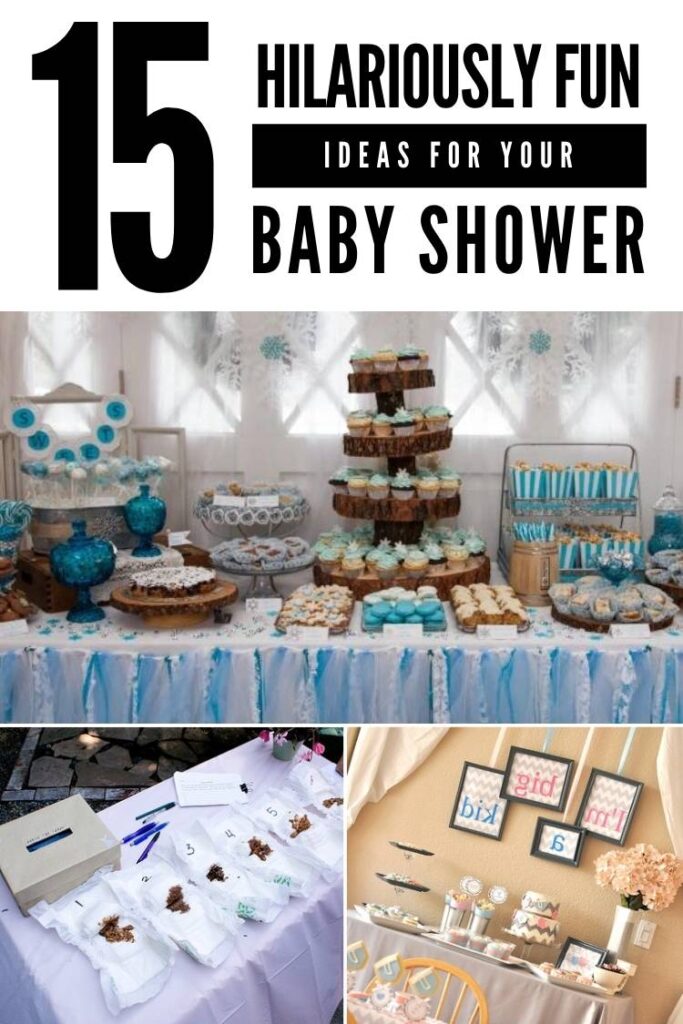 15 Hilariously fun baby shower games