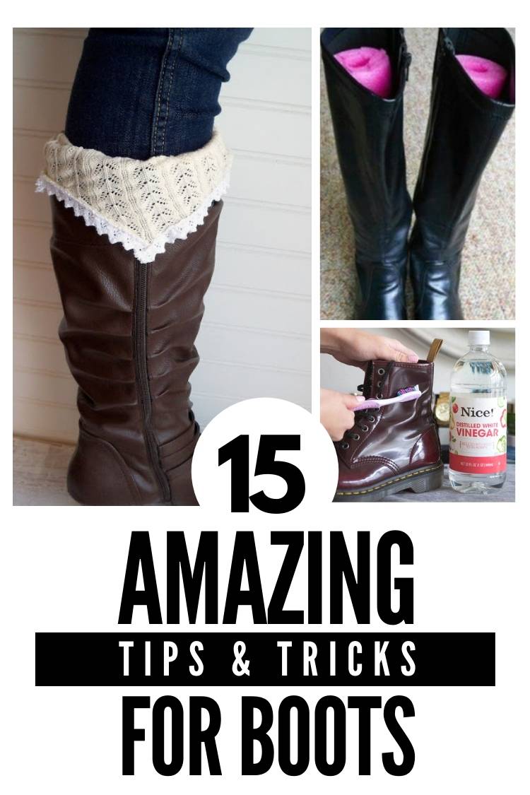 Amazing boot hacks to keep them and clean and other fun stuff to do