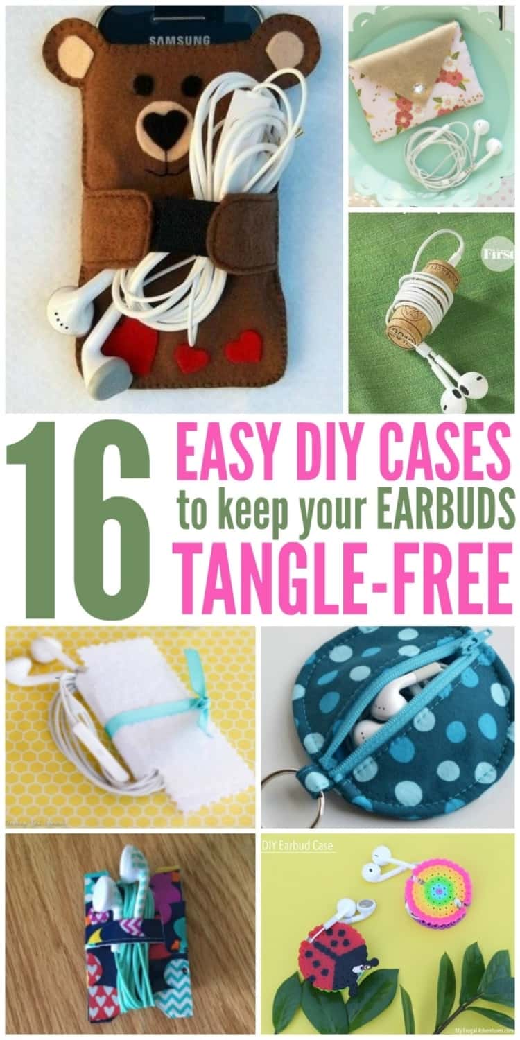 How to make a homemade AirPods Case for your handbag. 3 Easy DIY