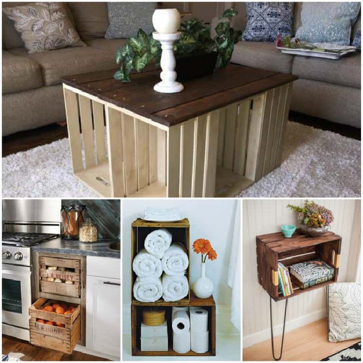 wooden crates pin collage wooden crates and palletes table, kitchen storage from wooden crates, bedroom towel storage from wooden crates, wooden crate bedroom shelf