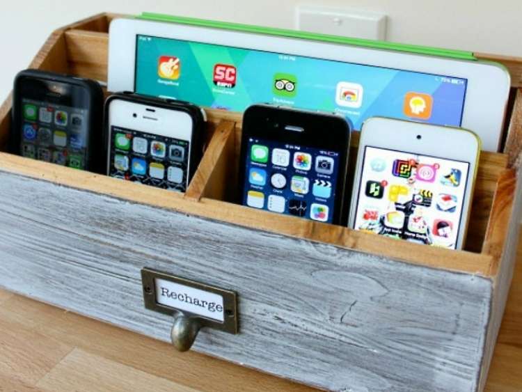 phone and tablet organizer