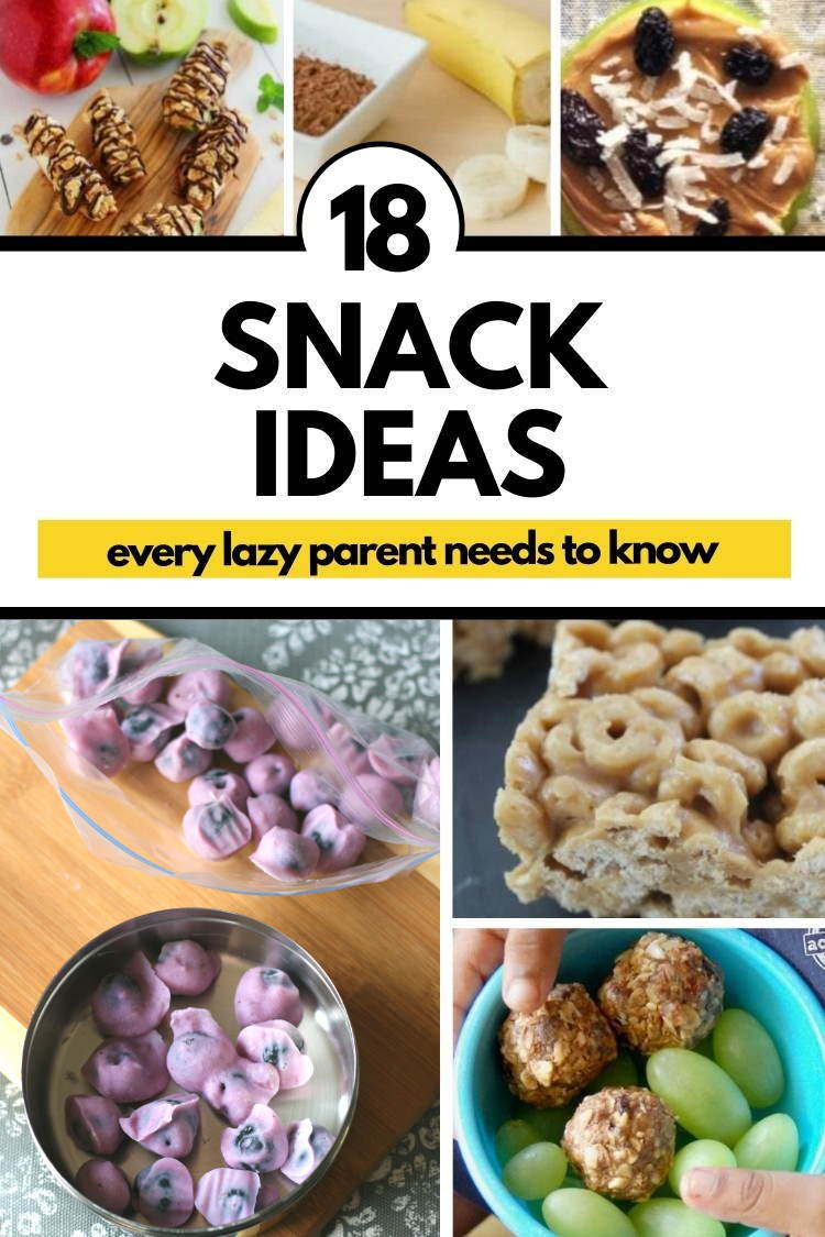 easy snack ideas for the kids