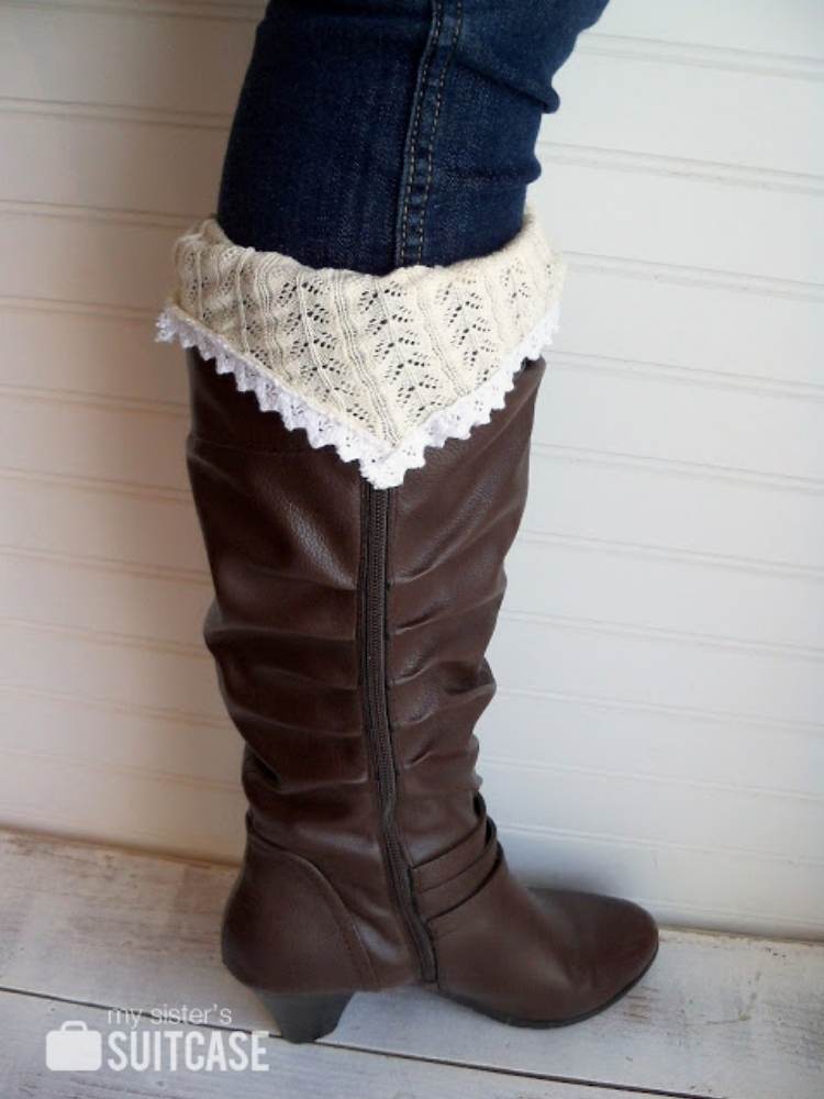 tips and tricks: lace over boot