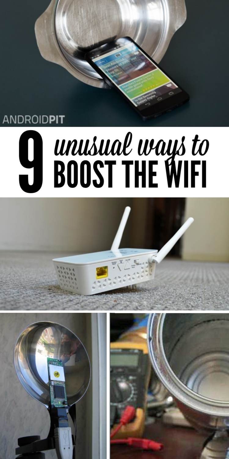 boost wifi range ideas collage, router, antennas