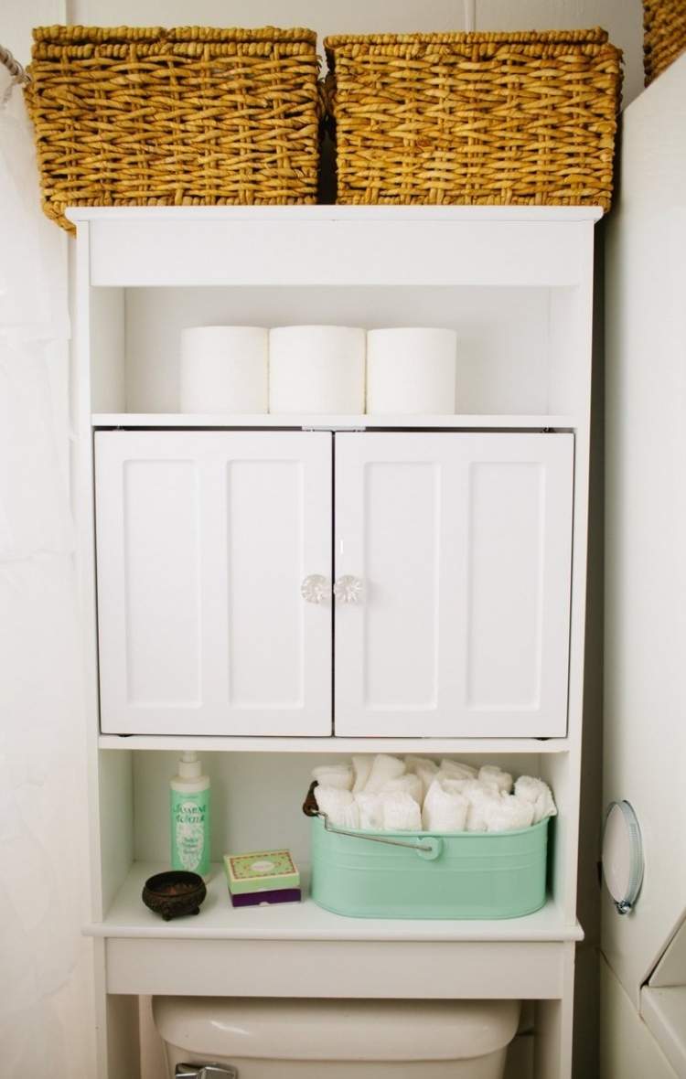 12 Bathroom Storage Over the Toilet Ideas 2022