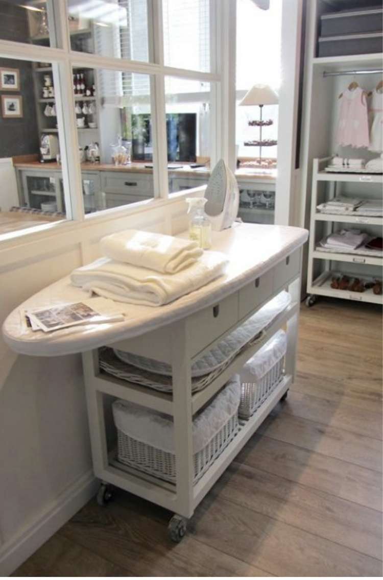 15 Ironing Station Ideas to Fit Every Type of Space