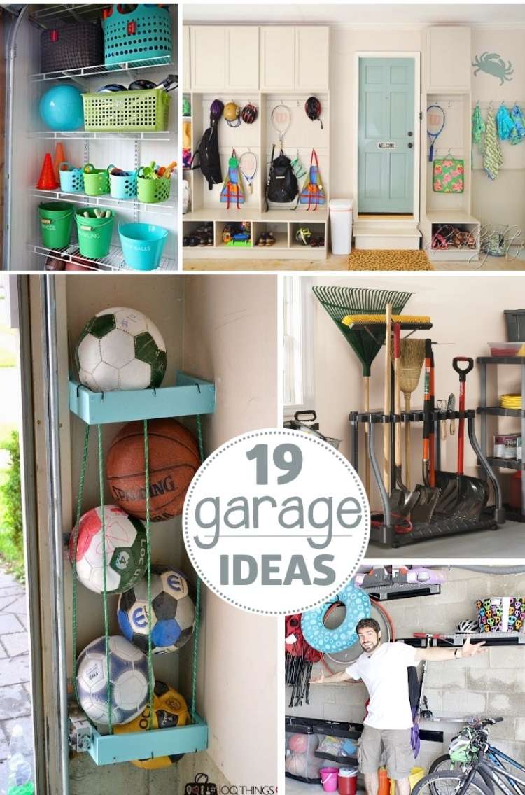 Quick Garage Organization - Honeybear Lane