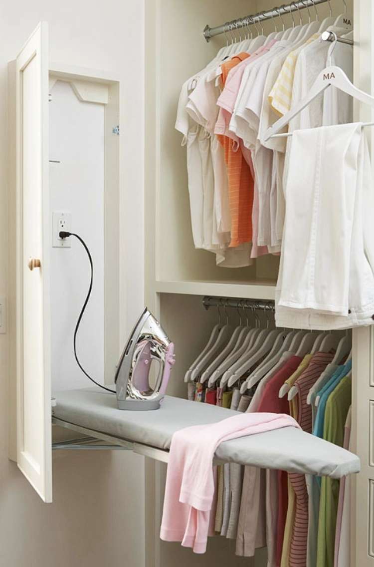 Recessed Ironing Board