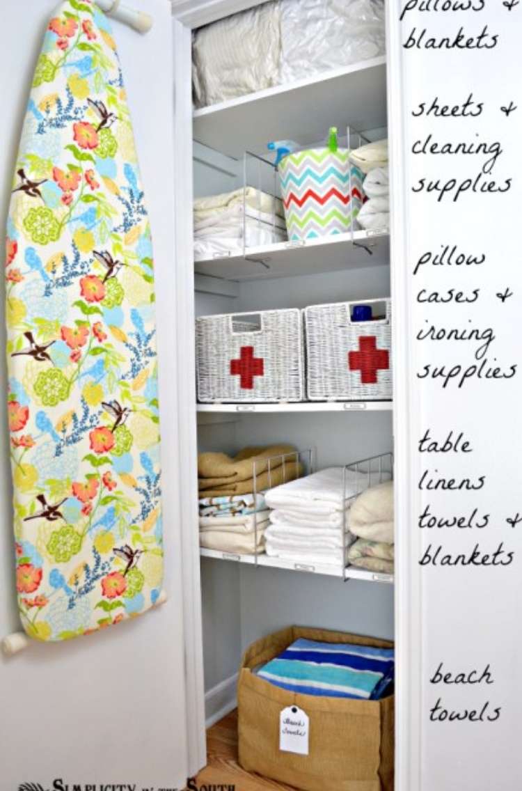 Pull Out Linen Closet Shelves Ideas - Photos & Ideas