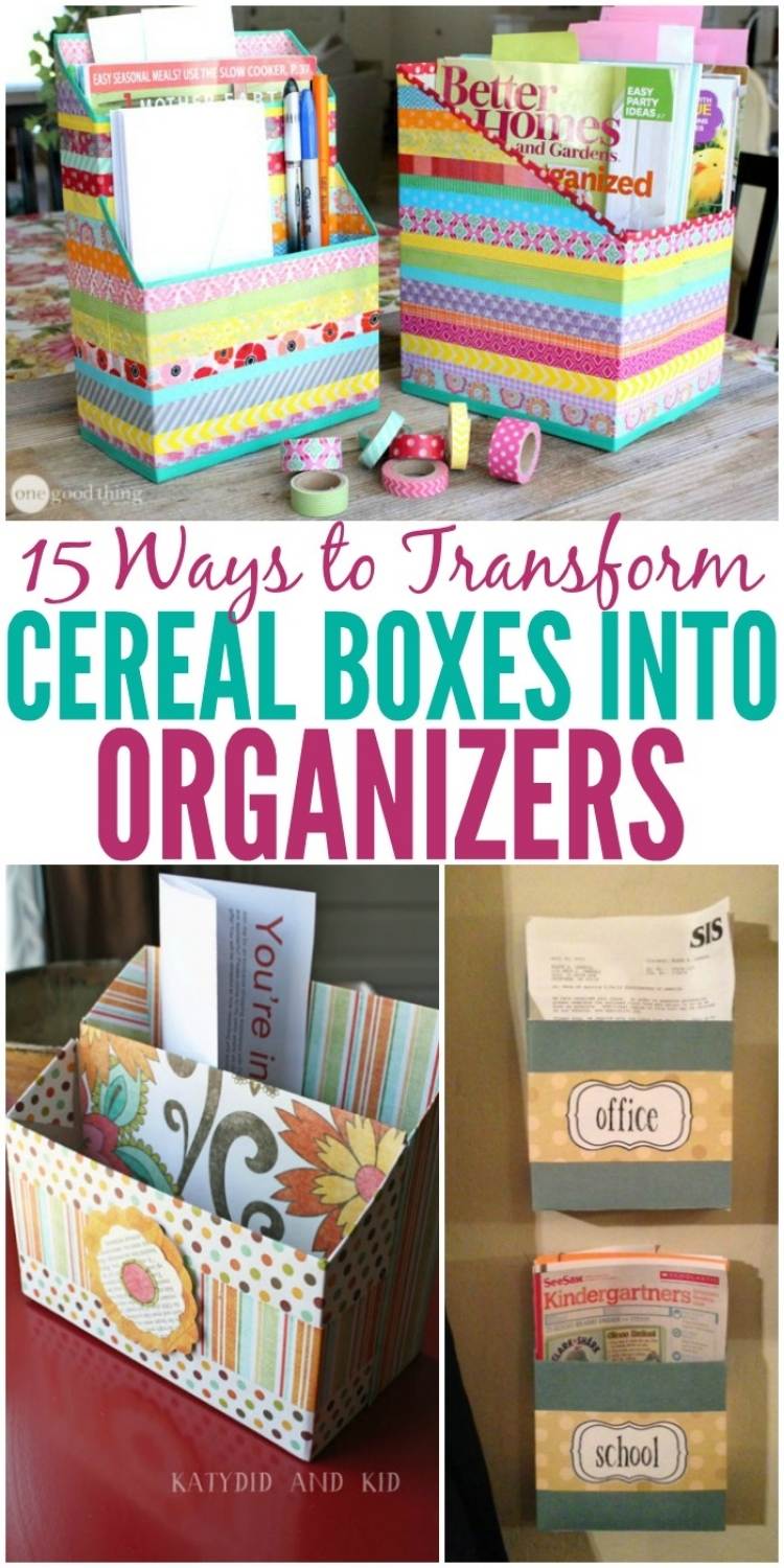 The DIY Cereal Box Hack That's Perfect For Organizing Tupperware