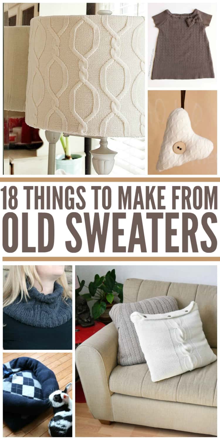 recycle old sweaters