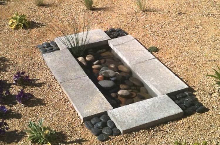 Backyard DIY Ideas - water feature