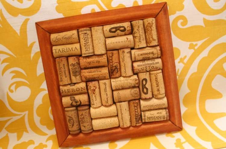 Wine Cork Crafts Cork DIY Trivet for Pots and Pans