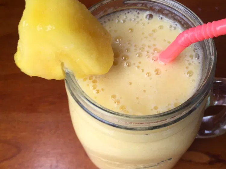 banana is the signature sweetness in this smoothie