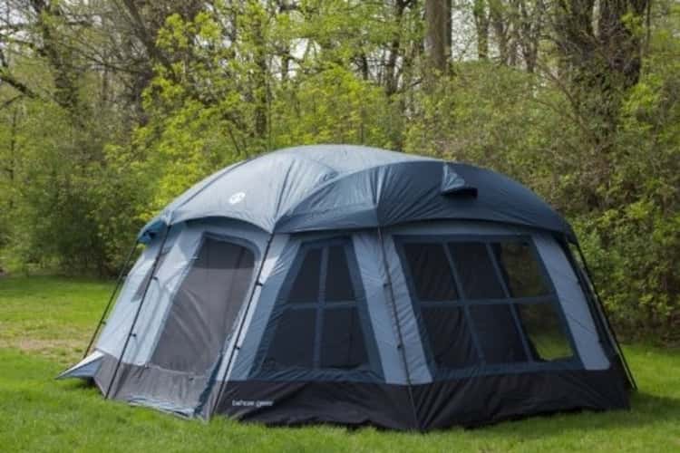 This Tent serves Large Families Who Are On A Camping Adventure