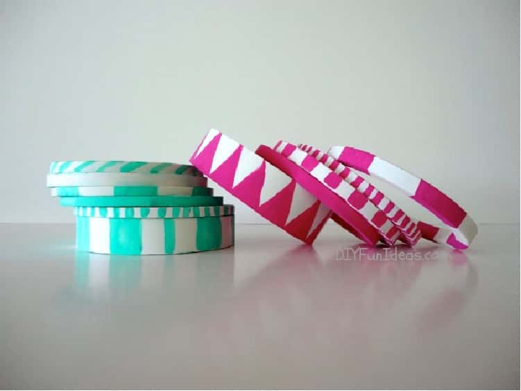 PVC Pipe Bangle Bracelets