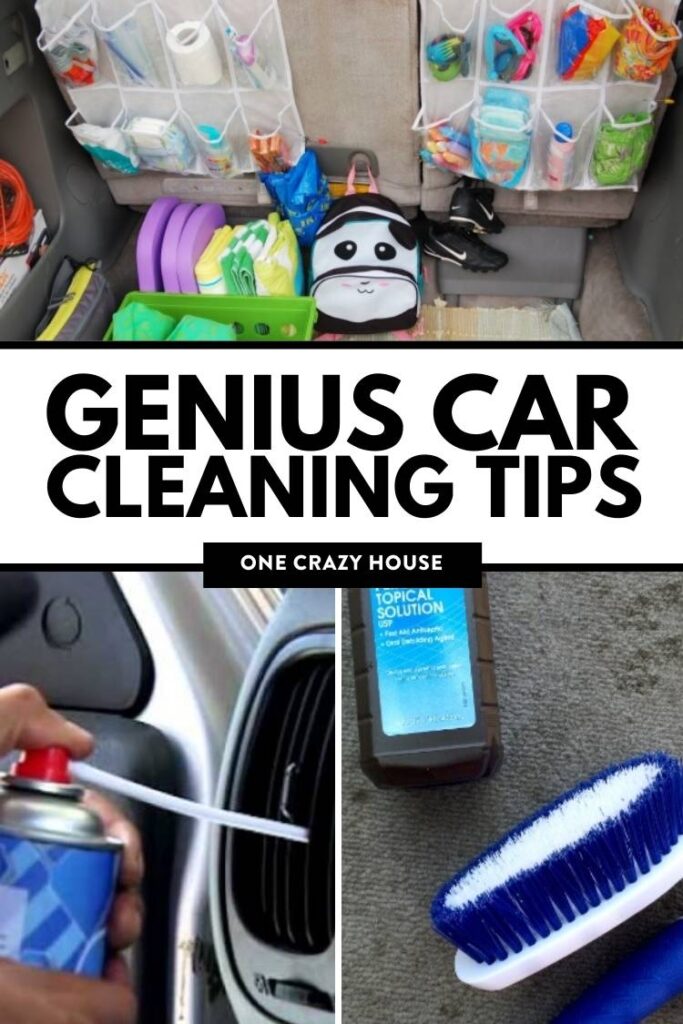 Genius Car Cleaning Tips - One Crazy House