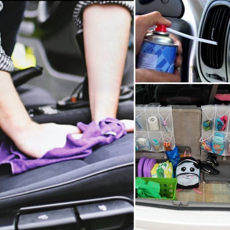 things that help you clean your car