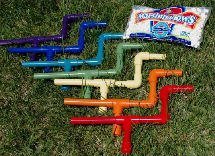 PVC Pipe Marshmallow Shooters