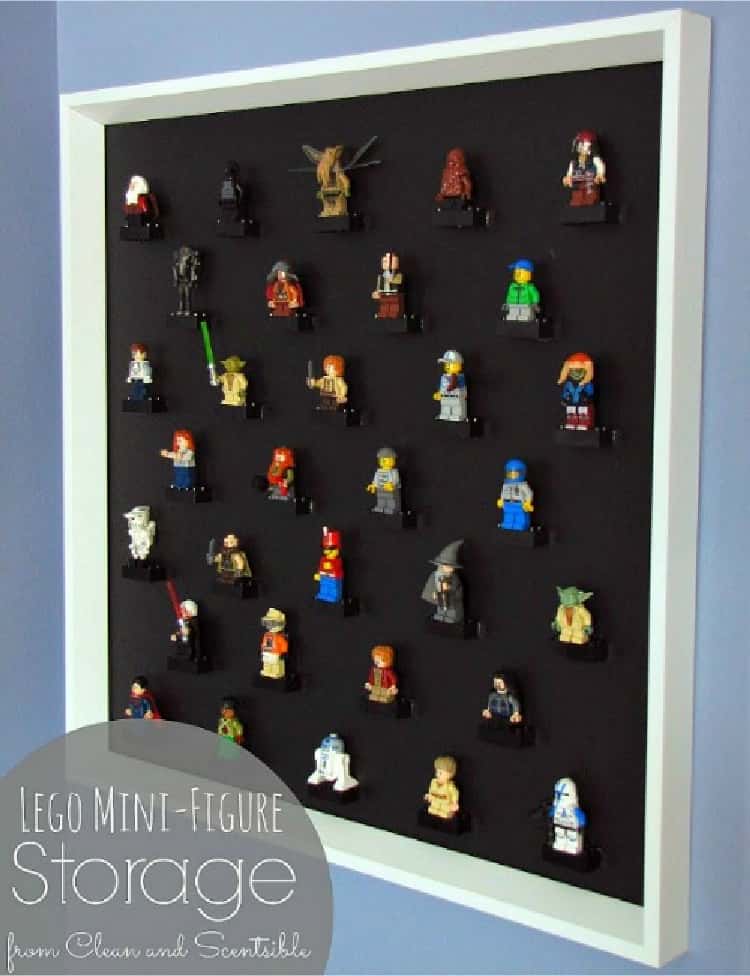 Lego Figures Display for Kids' Bedrooms