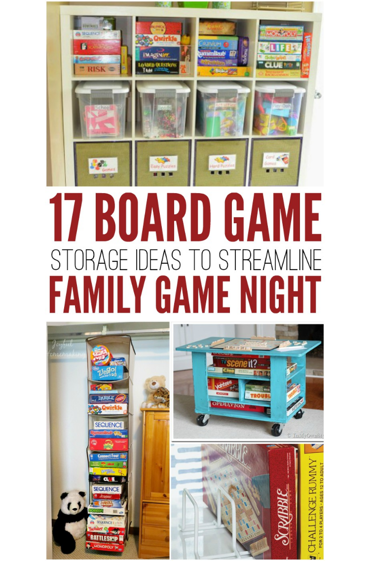 15 Best Board Game Storage ideas