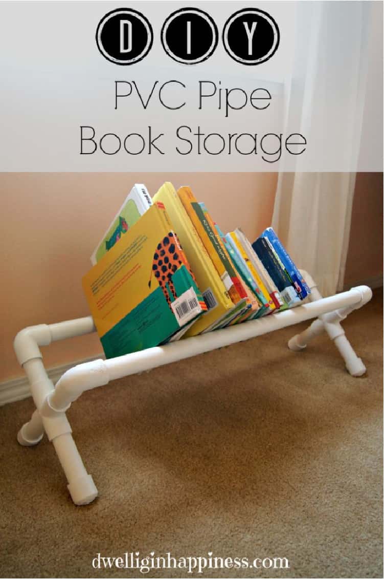 PVC Pipe Bookshelf