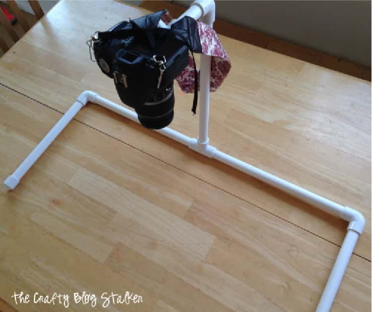 PVC Pipe Overhead Camera Mount