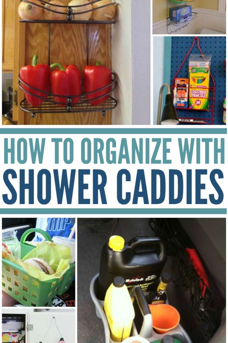 Use Old Shower Caddy as a Cleaning Caddy