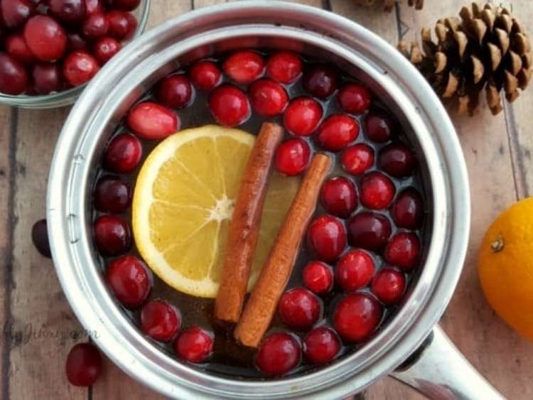 berries in pot