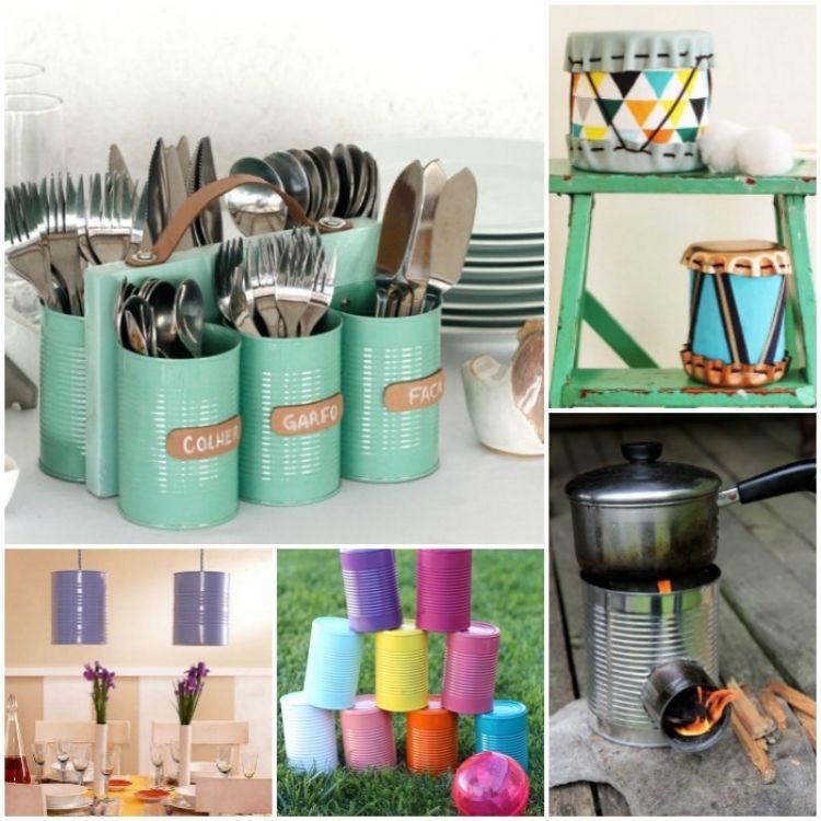 19 Unbelievable Ways to Upcycle a Tin Can