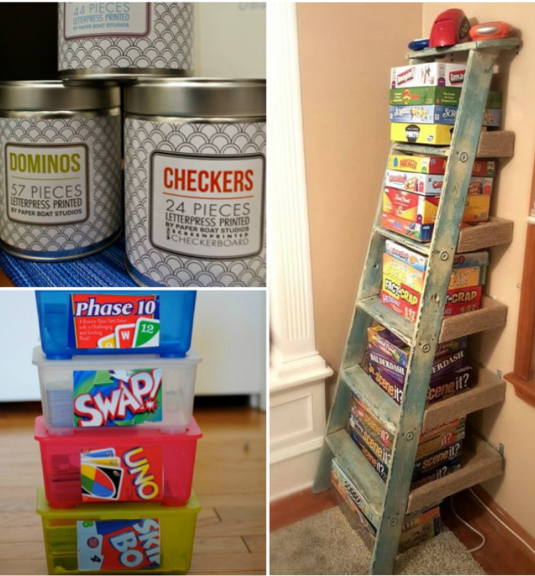 17 Board Game Storage Ideas to Streamline Family Game Night